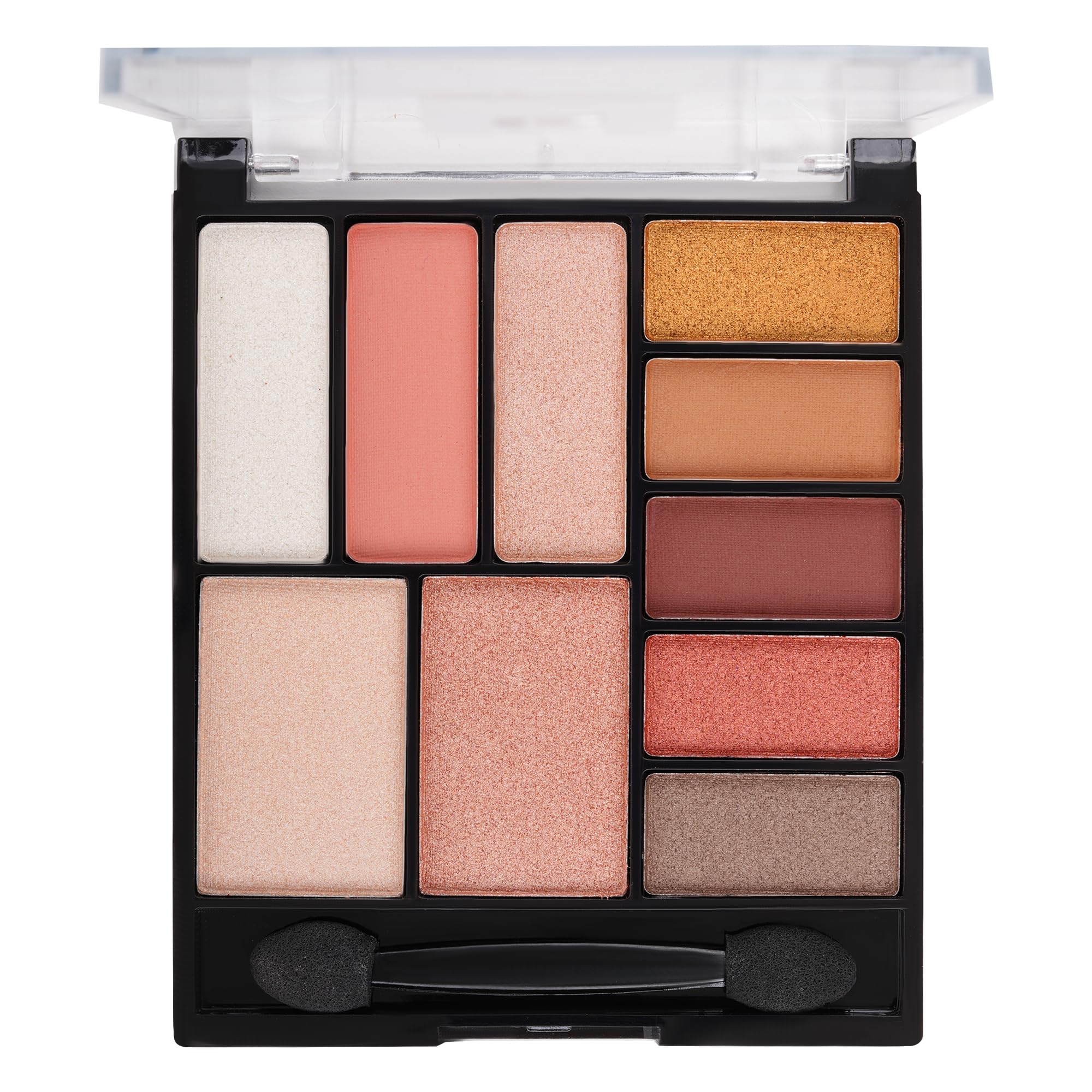 Shryoan Easey-Peasy Eyeshadow and Highlighter Palette | Long Lasting Multi-Colored Palette | Paraben-Free (16.0 gram) (Shade 1)-image-2