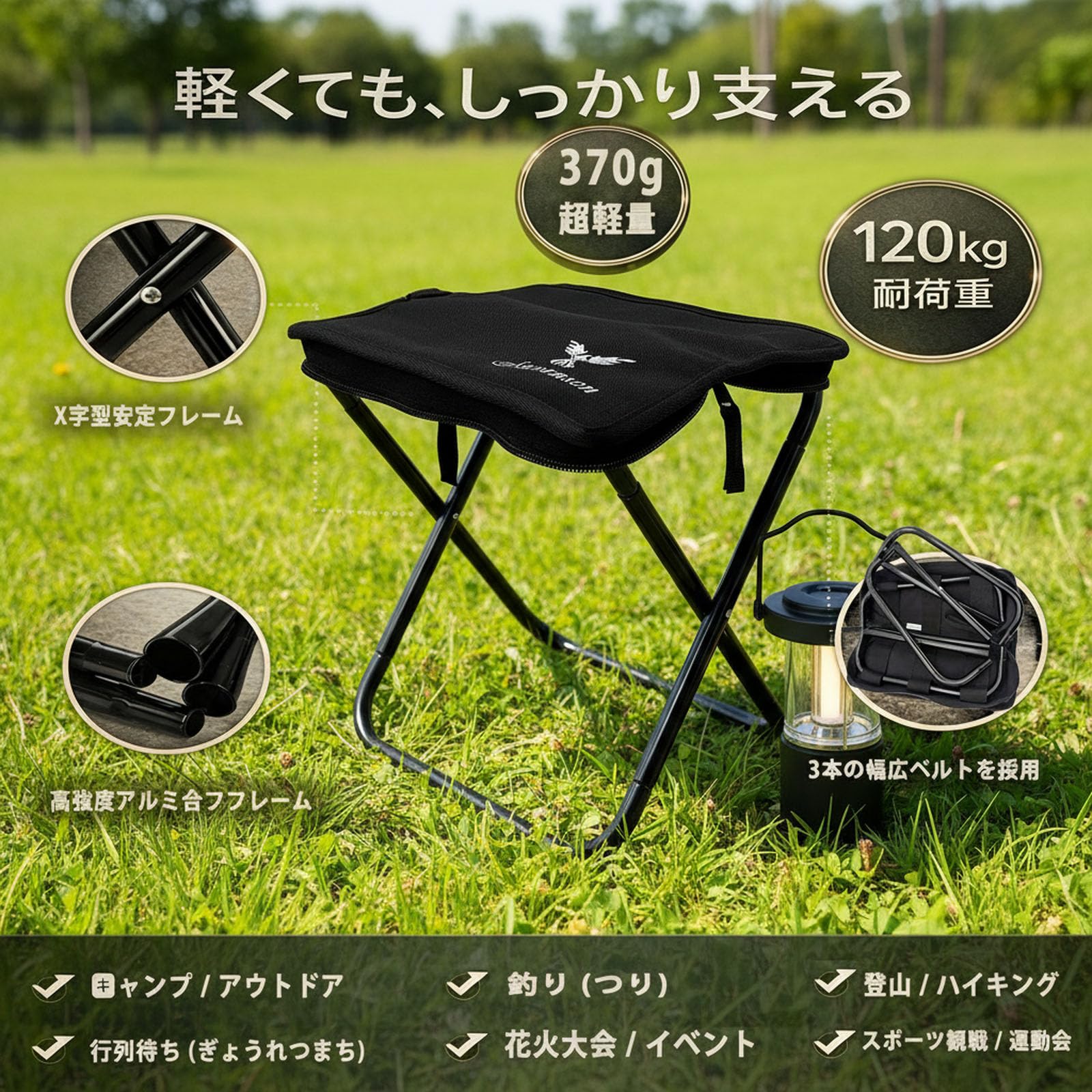 新品未開封☆ ローバックチェア アウトドアチェア 3個セット 軽量 収納ケース付 新品未開封☆ ローバックチェア アウトドアチェア 3個セット 軽量 収納
