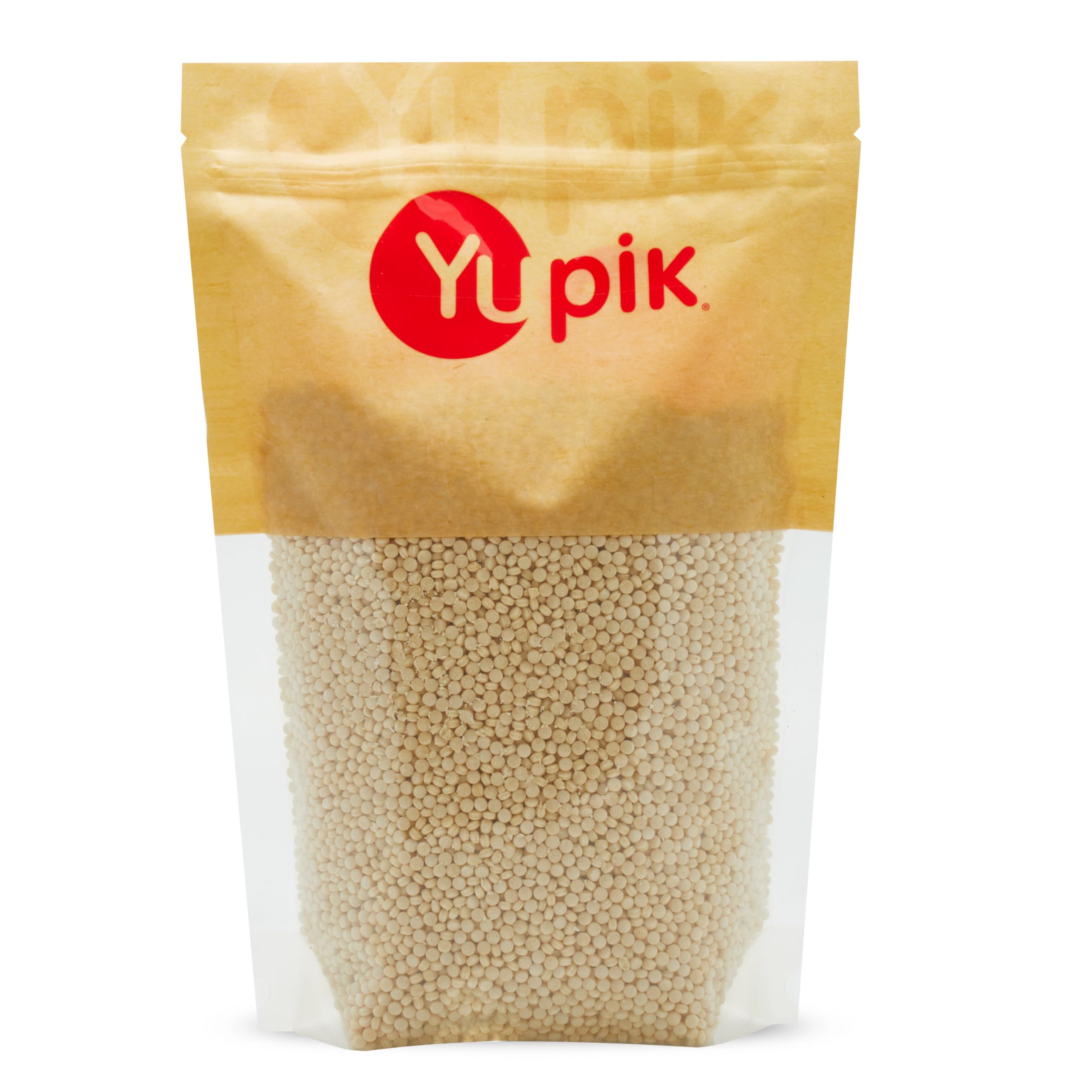 Yupik Cous cous perlato alla griglia, 1 kg, canadese, vegano, kosher, senza colesterolo, senza sodio, buona fonte di proteine e fibre, perfetto per zuppe, insalate e contorni
