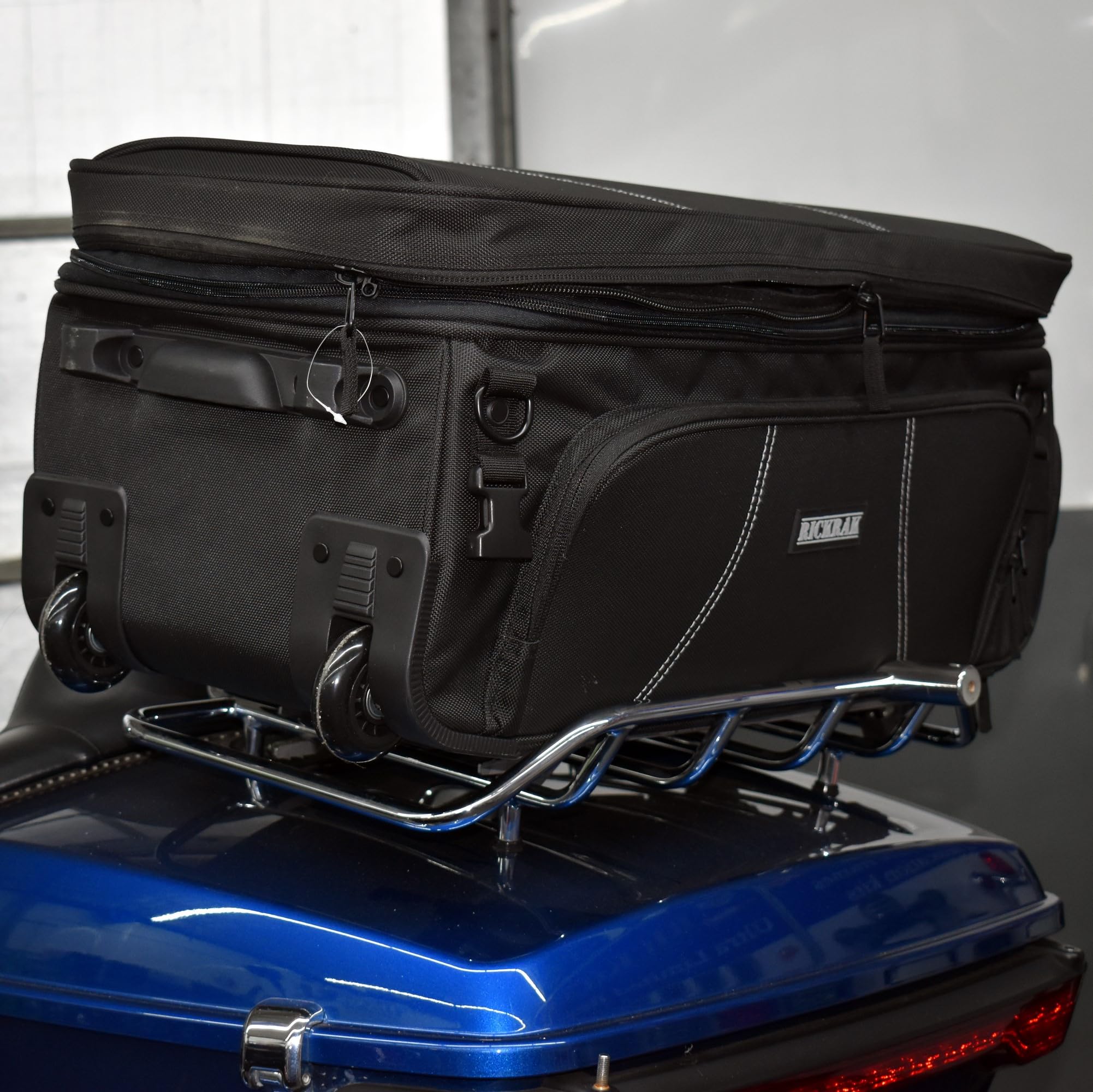 RICKRAK® Roller Bag Combo Kit for H-D Tour Pak - Air Wing Luggage Rack