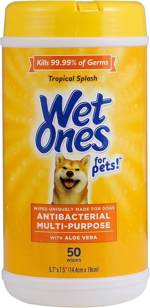 Wet Ones for Pets MultiPurpose Dog Wipes With Aloe Vera Dog Wipes