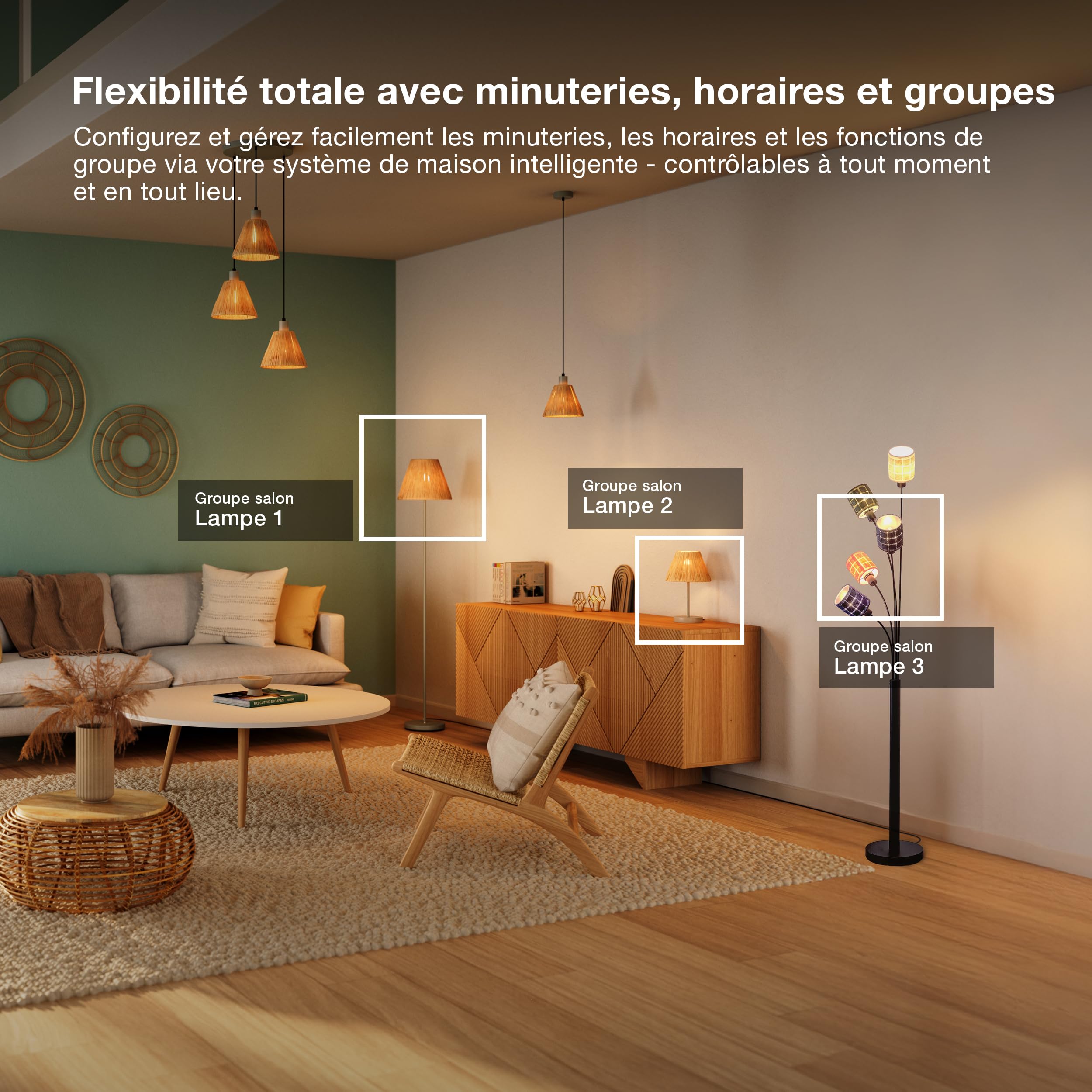 OSRAM prise intelligente WiFi avec Matter, compatible Alexa – ajout facile | , Plugs, dia, , pack de 4