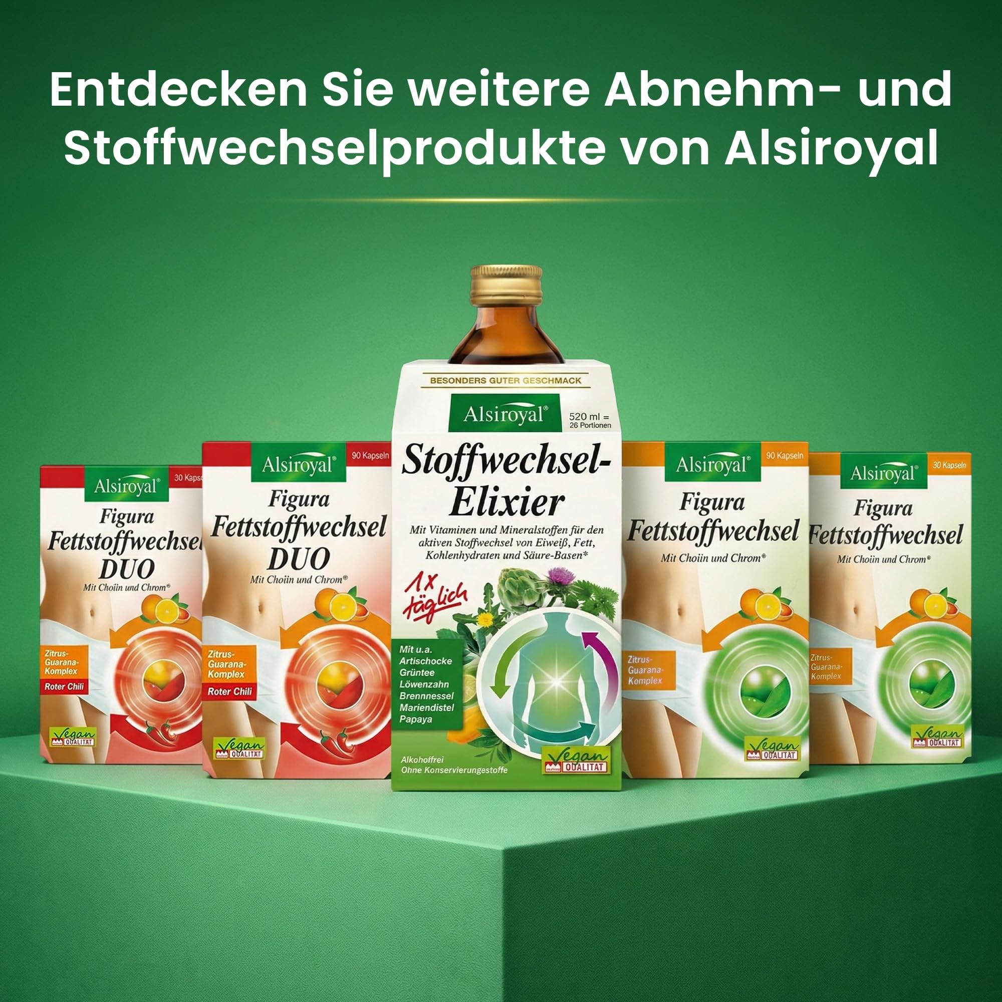 Alsiroyal Diät-Drink · Wirsamkeit bewiesen · schmeckt, sättigt, aktiviert | Abnehmshake & Diät Shake zum Abnehmen · Mahlzeitenersatz ohne Zuckerzusatz · ballaststoff- & eiweißreich · vegan, glutenfrei