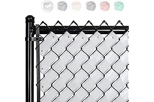 Fence Privacy Slats Chain Link Fence Privacy Tape (Arctic White)