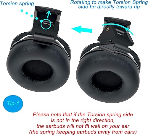 Vista 6 de New Version Stereo 3D Sounds Deep Bass VR Privacy HeadphoneSoundkit Custom Made for Oculus Quest Gen 1 VR Headset-Improve Sound Quality and