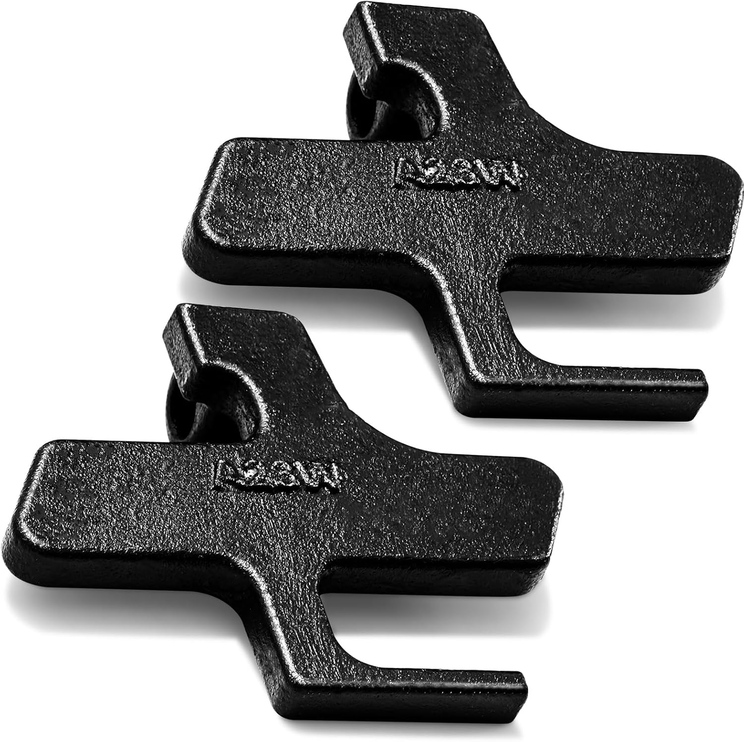 Hicarer 2 Pcs Excavator Bucket Teeth Pin Removal Tool, Heavy Duty Steel Pin Puller, Handheld Quick Removal Tool for Skid Steer, Backhoe & Heavy Equipment Maintenance (Black)
