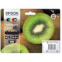 Epson 202 Serie Kiwi, Cartuccia Originale Getto d'Inchiostro Claria Premium