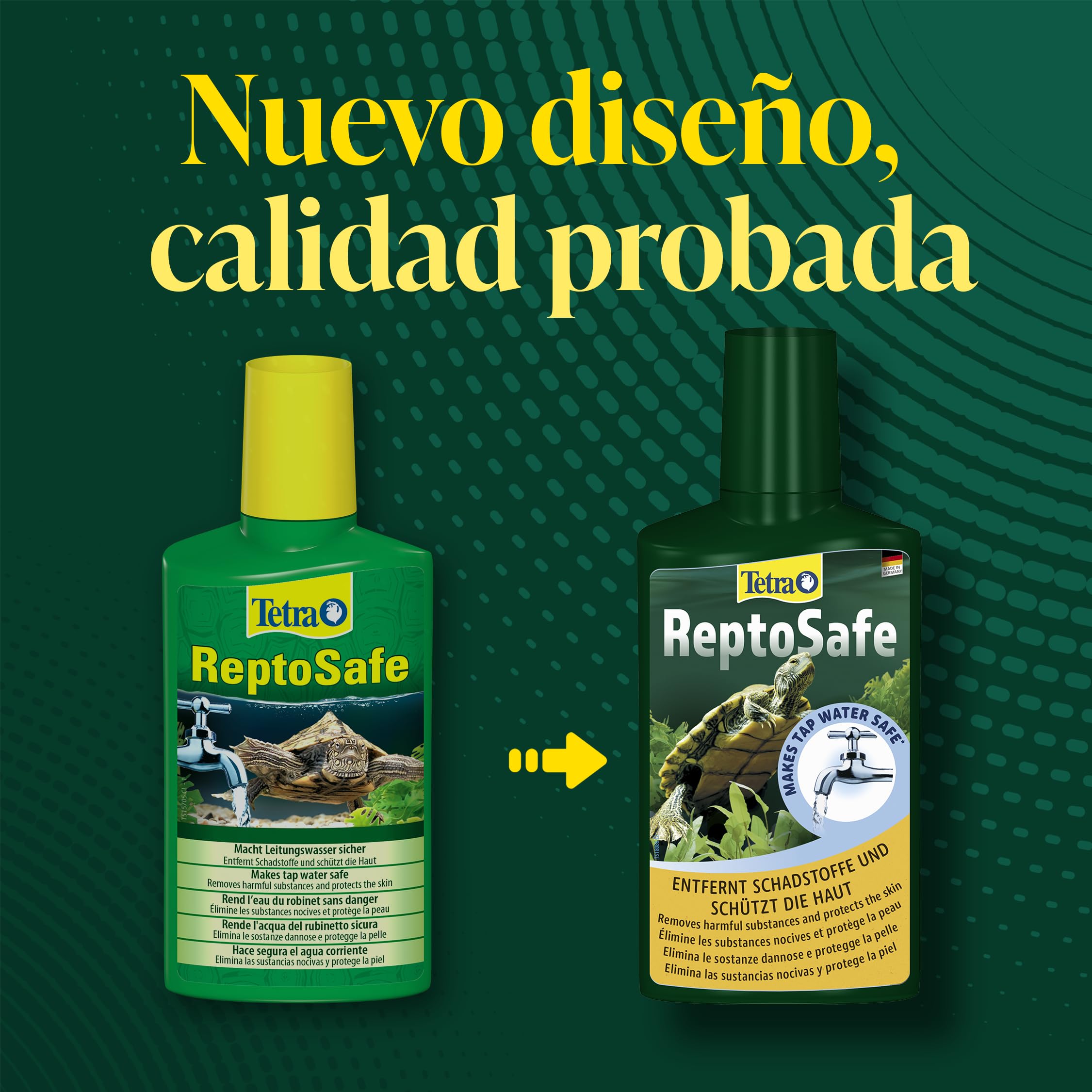 Tetra ReptoSafe 250 ml - Neutraliza los componentes nocivos y garantiza que el agua del grifo sea segura para los reptiles y anfibios acuáticos - 3