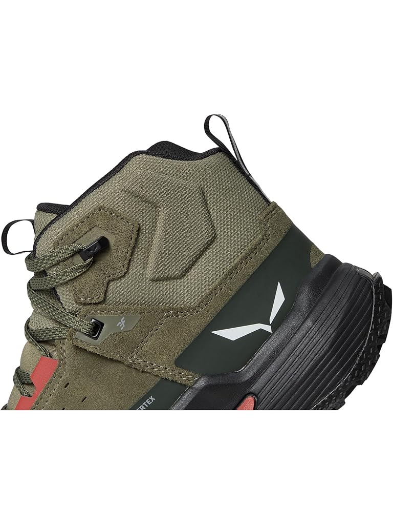 Olive SALEWA Pedroc 2 Leather Mid Ptx