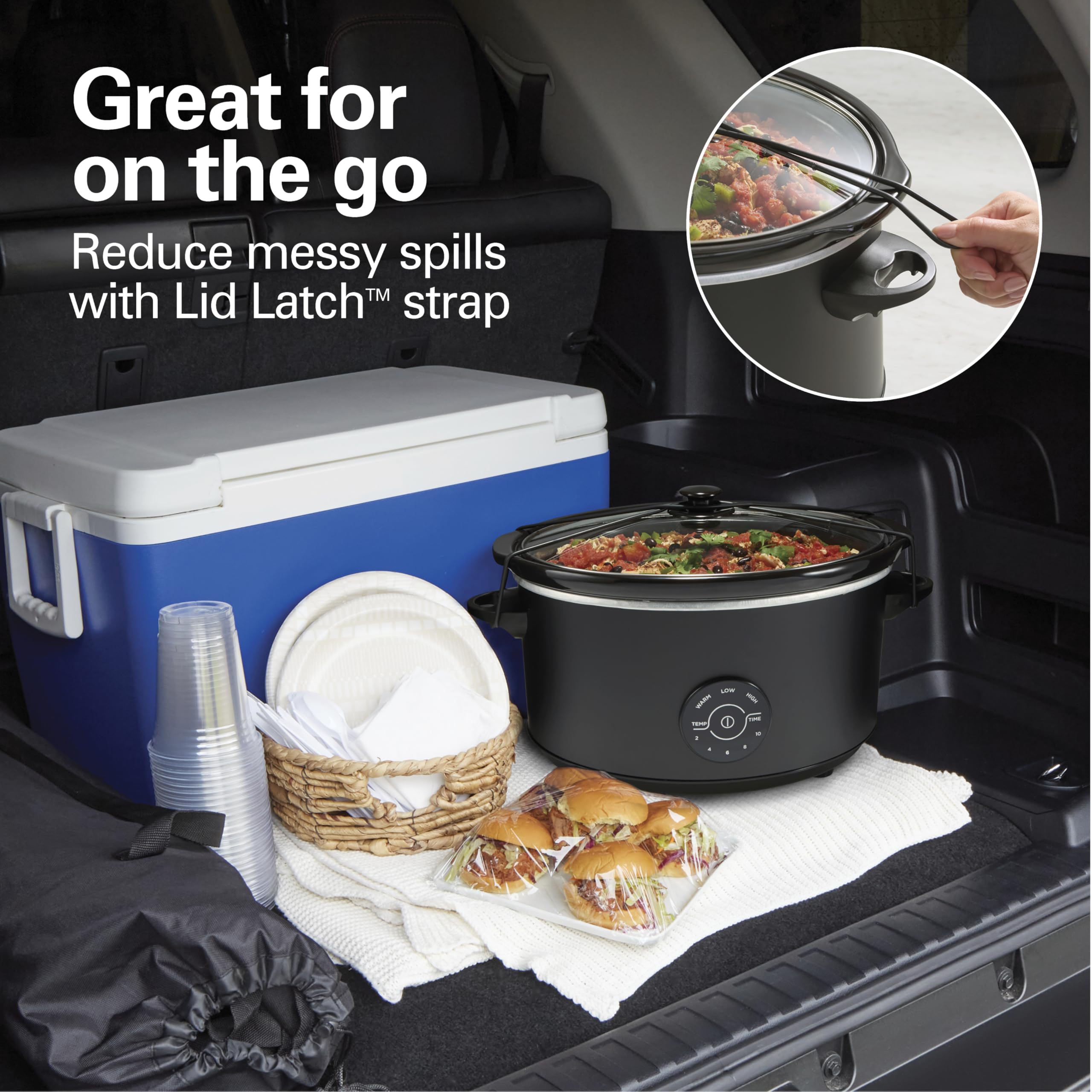 Amazon.com: Hamilton Beach 7 Quart Set & Forget Portable