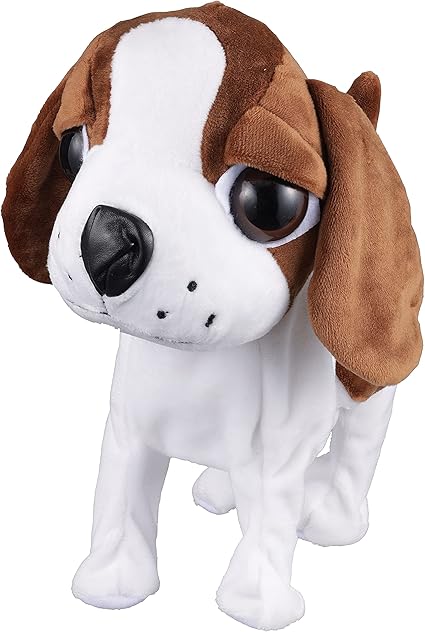 Amazon Co Jp Sh W01 シッポ激フリ 寝起きのワンちゃん ぬいぐるみおもちゃかわいい子供プレゼント歌う歩く犬 おもちゃ