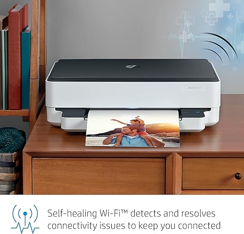 Miniatura 4 de HP ENVY 6075 Impresora inalámbrica todo en uno, incluye 2 años de tinta entregada, impresión móvil, escaneo y copia (8QQ97A)