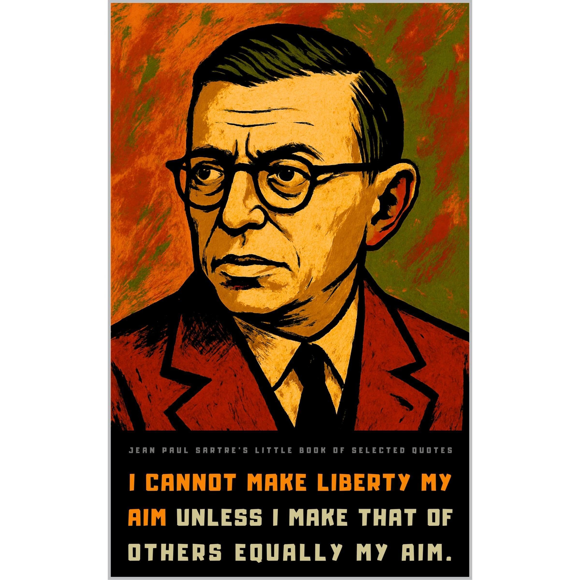 Jean Paul Sartre's Little Book of Selected Quotes
