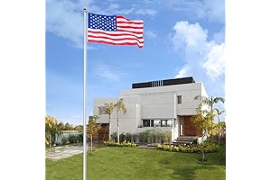 VINGLI Upgraded 20ft Sectional Aluminum Flagpole: The Ultimate Symbol of American Pride