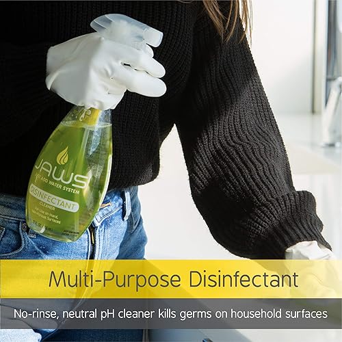 Miniatura 5 de JAWS Cleaners Ultimate Kit de limpieza, cocina multisuperficie, vidrio, ducha, granito, suelo de madera dura y desinfectante, 2 cápsulas de repuesto