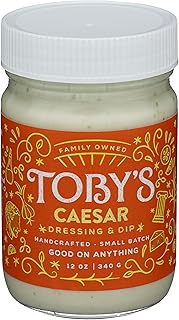 TOBYS Caesar Dressing and Dip, 12 OZ