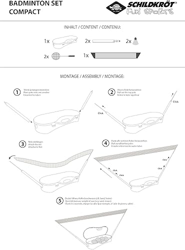 Miniatura 6 de SchildkrötBadminton Set