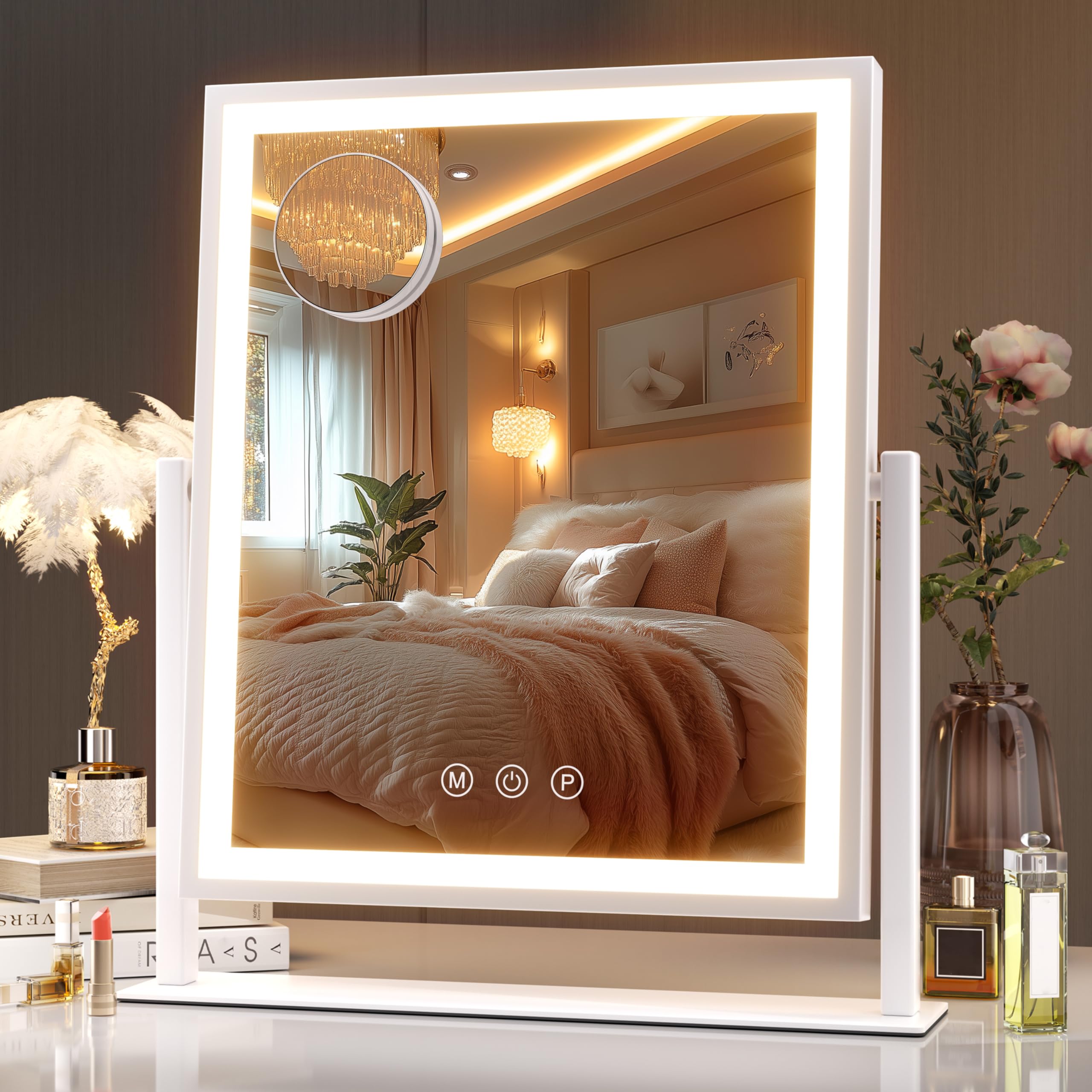 Hasipu Vanity Mirror with Lights, 12