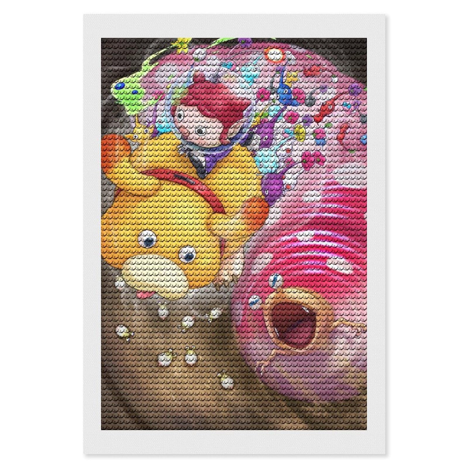 ダイアモンドアート専用 Amazon.co.jp: ピクミン5d ダイヤモンドアート モザイクアート 絵画