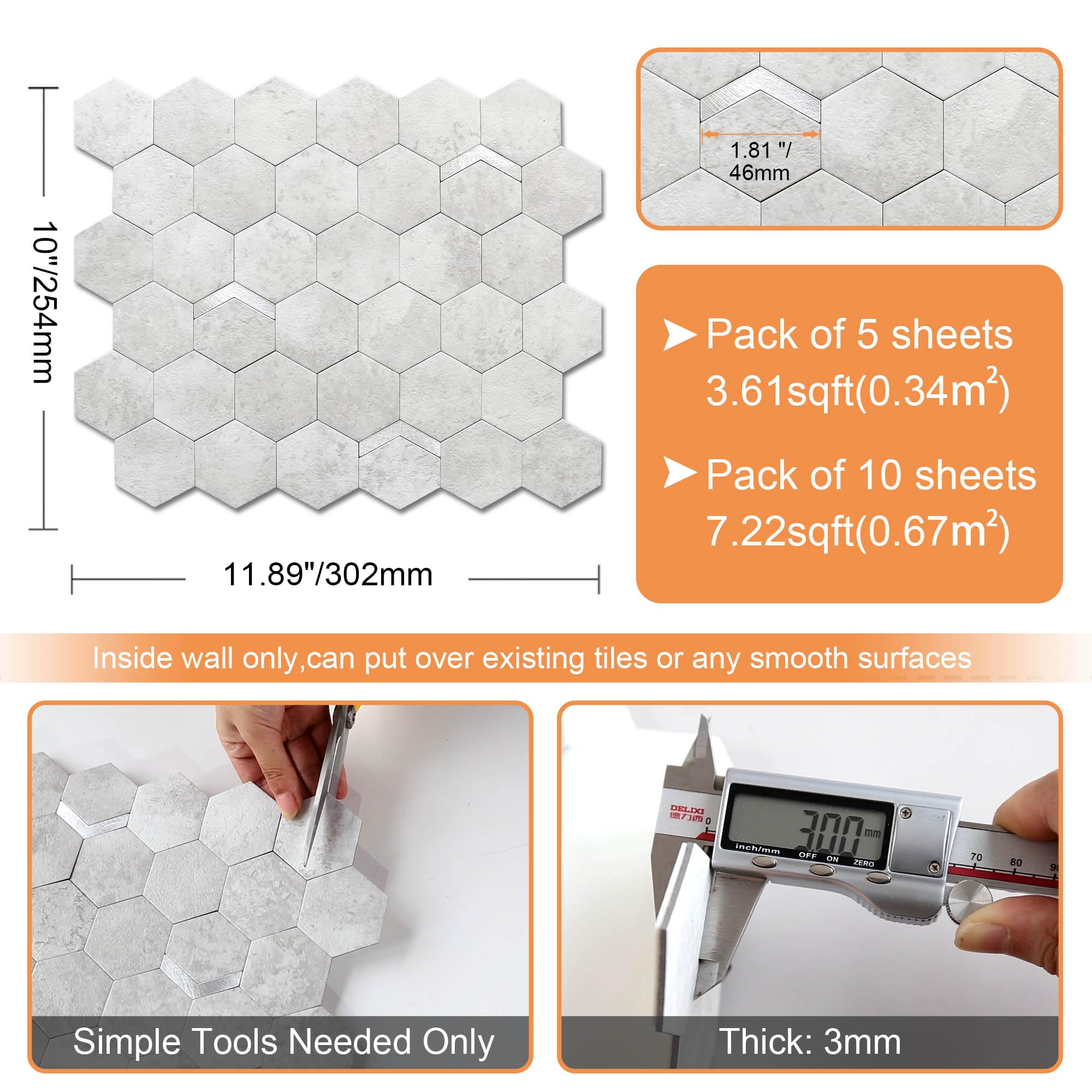 hexagon tegels badkamer (2026) Bestsellers