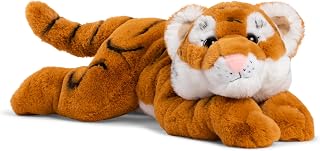 FAO Schwarz 22" Adopt-A-Pets Tiger Plush Stuffed Animal for Kids | Ultra-Soft Plush, Adoption Certificate, Realistic Details, Cuddly Bedtime Stuffed Animal, Wildlife Safari Zoo Toy, Kids Gift