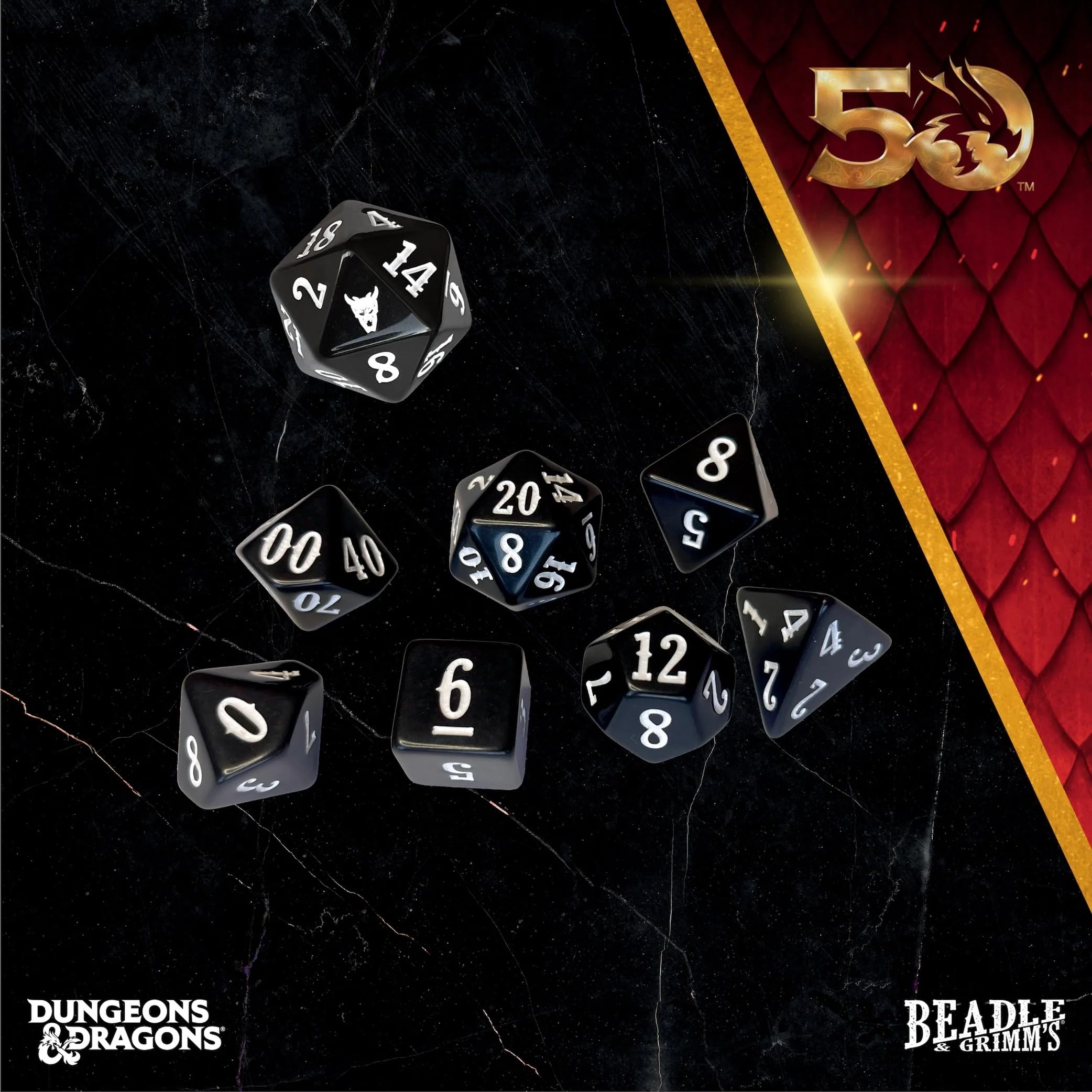 Beadle & Grimm's Juego de dados y accesorios - El Templo del Mal Elemental