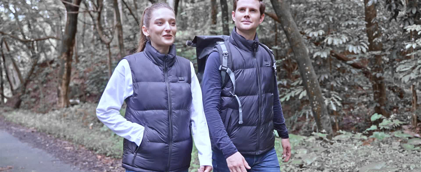bacicoo Gilet Chauffant Chaud Homme Femme 16000mAh Batterie Incluse, Veste USB Vêtements avec 8 Zones et 3 Températures Réglables de Chauffé Lavable pour Hiver Moto Pêche bacicoo Gilet Chauffant Chaud Homme Femme 16000mAh Batterie Incluse, Veste USB Vêtements avec 8 Zones et 3 Températures Réglables de Chauffé Lavable pour Hiver Moto Pêche