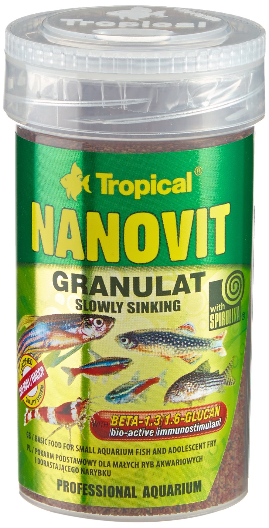 Tropical nanovit granulado 100 ml/70 g