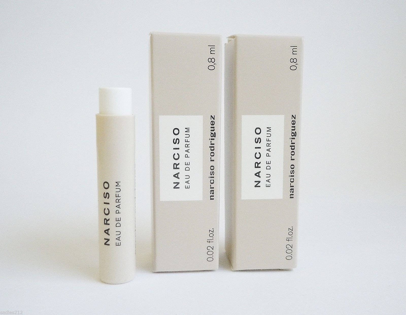 2 Narciso by Narciso Rodriguez .02 oz Eau De Parfum for Women Spray Sample Trial Vial