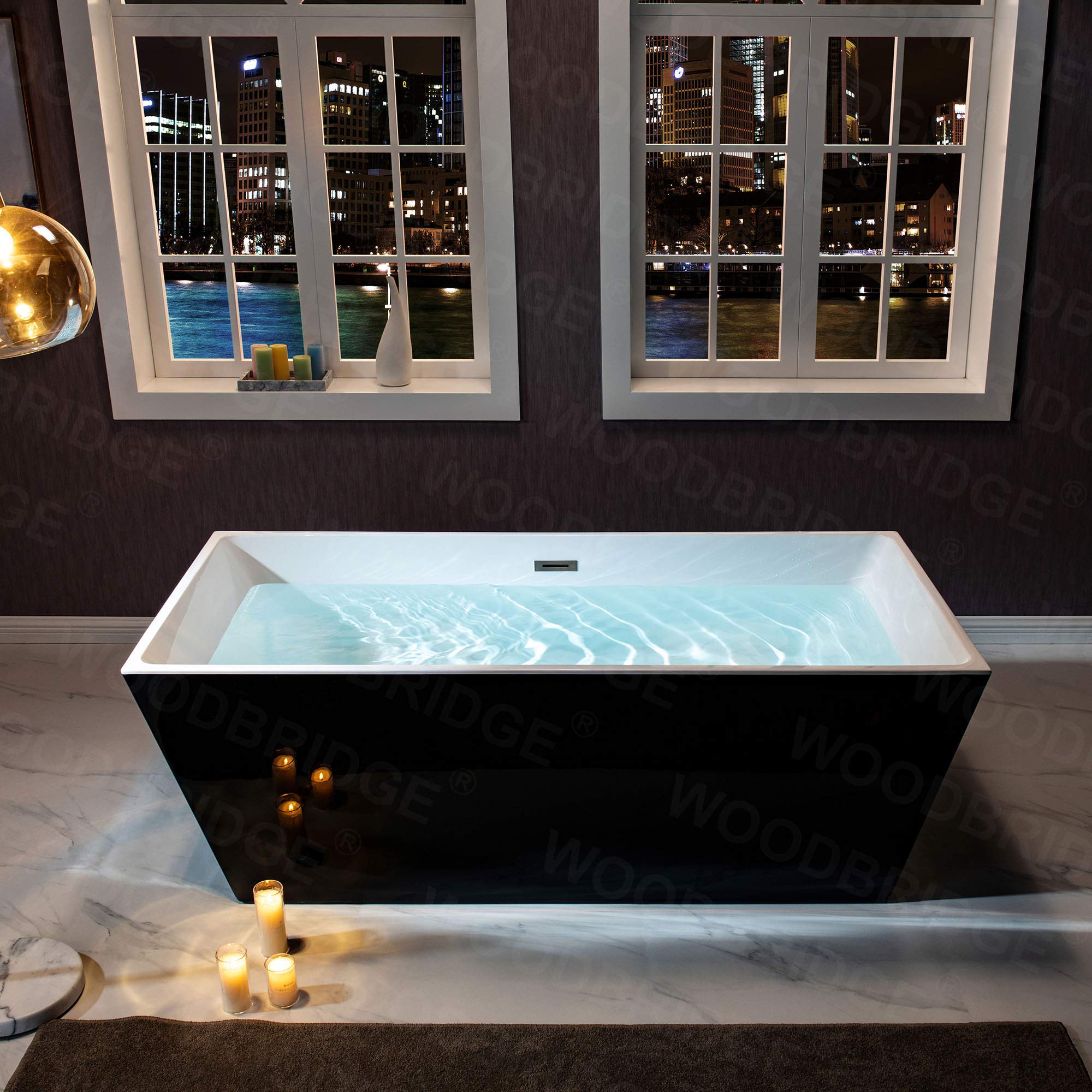Photo 1 of WOODBRIDGE 67" Acrylic Freestanding Bathtub
