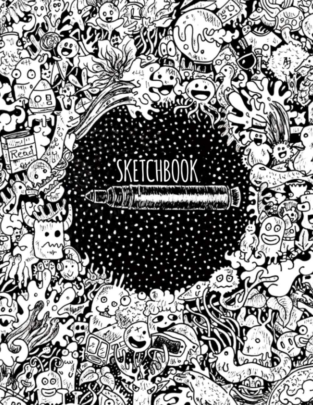 Sketchbook: Notebook for Drawing, Sketching and Doodling.