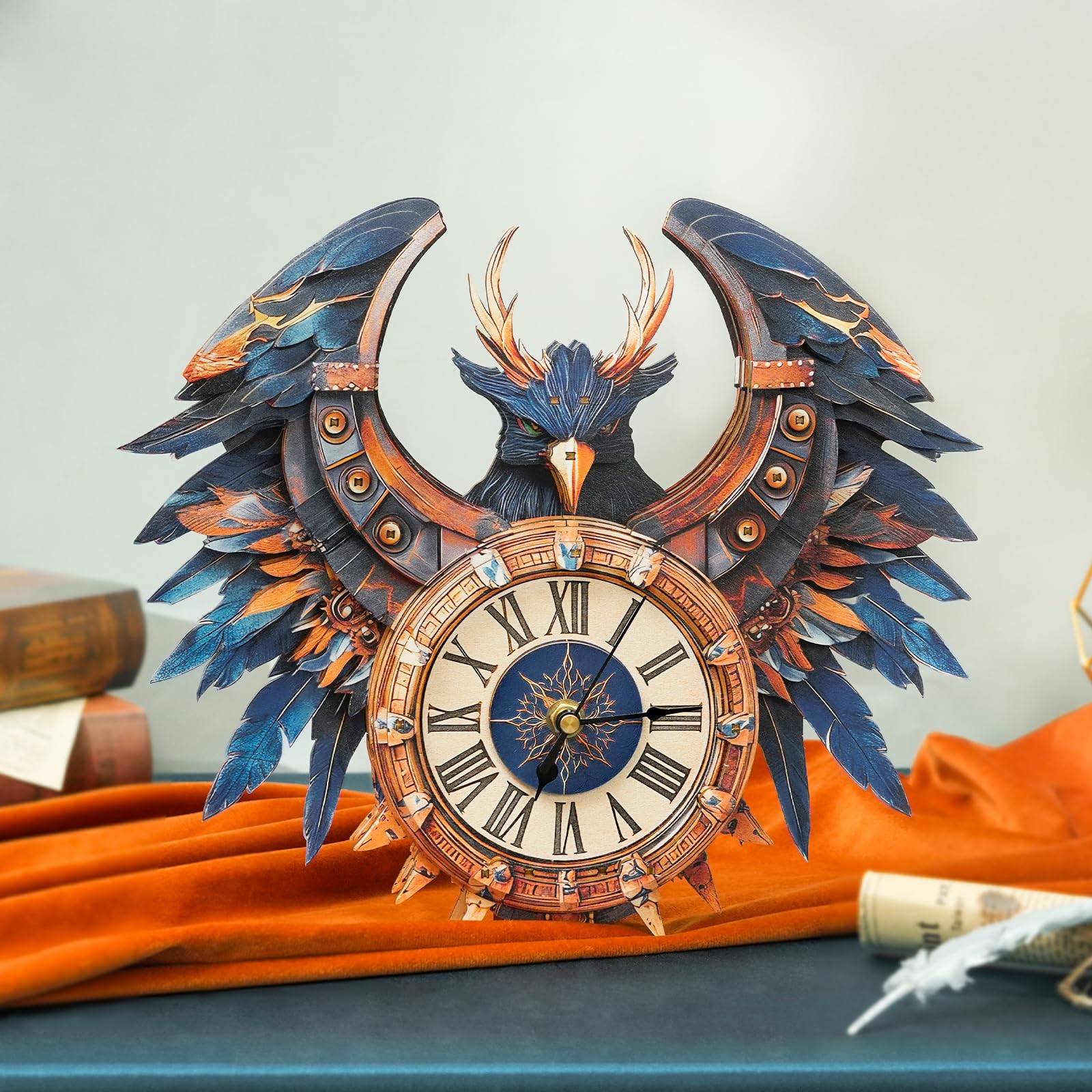 Thunderbird 3D Puzzle Clock Kit - Build Your Own! -6 Thunderbird 3D Puzzle Clock Kit - Build Your Own! -6