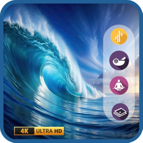 Fire TVで海の波の集中力 - 勉強と睡眠のための海の音