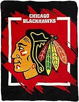Vista 52 de Northwest NHL Unisex-Adult Micro Raschel Throw Blanket