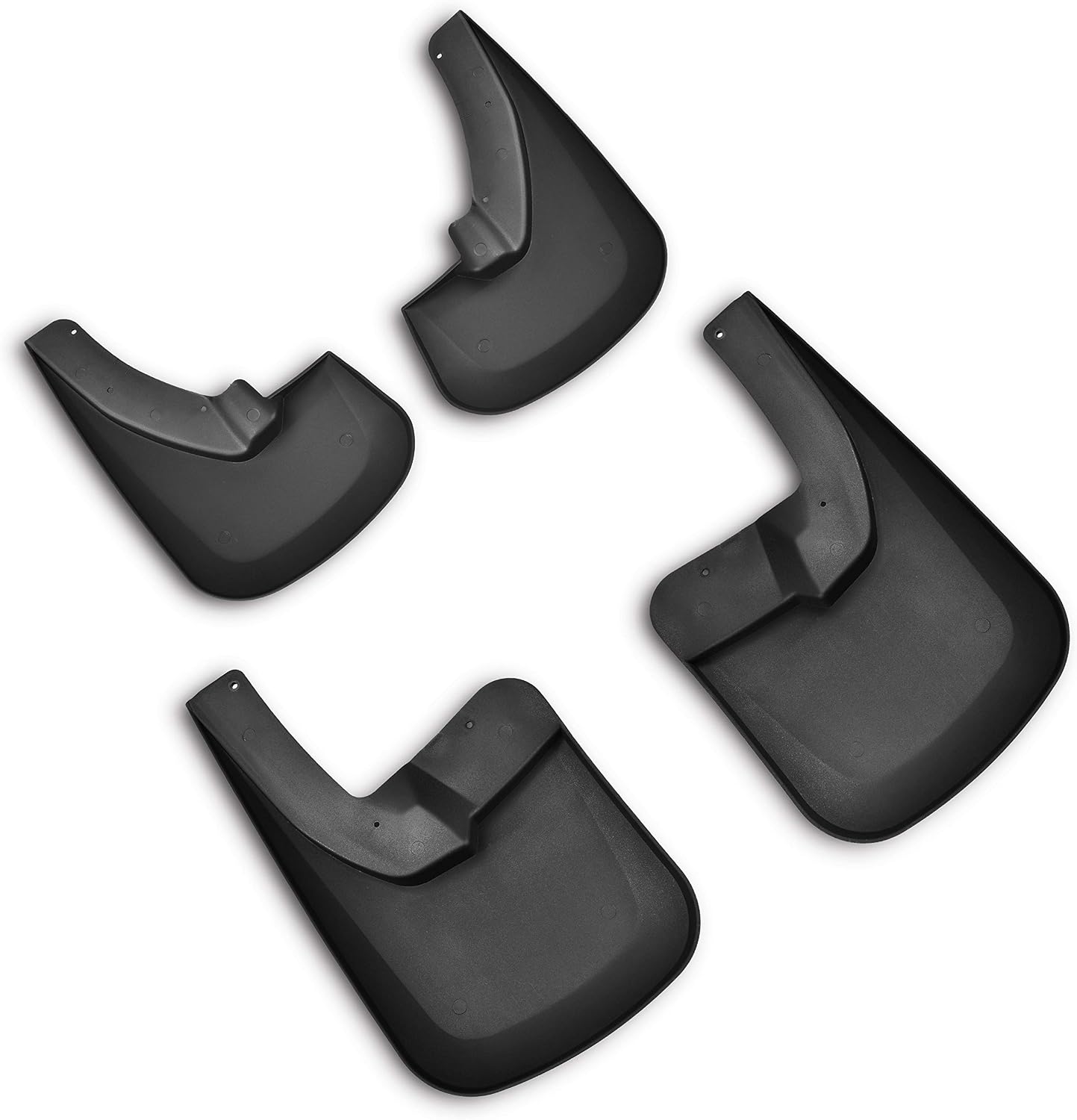 Tecoom Mud Flaps Splash Guards Compatible with 2009-2018 Dodge Ram 1500/2010-2018 Dodge Ram 2500 3500 (with OEM Fender Flares) Front and Rear Mud Flaps All Weather Protection Mud Guards 4PCS