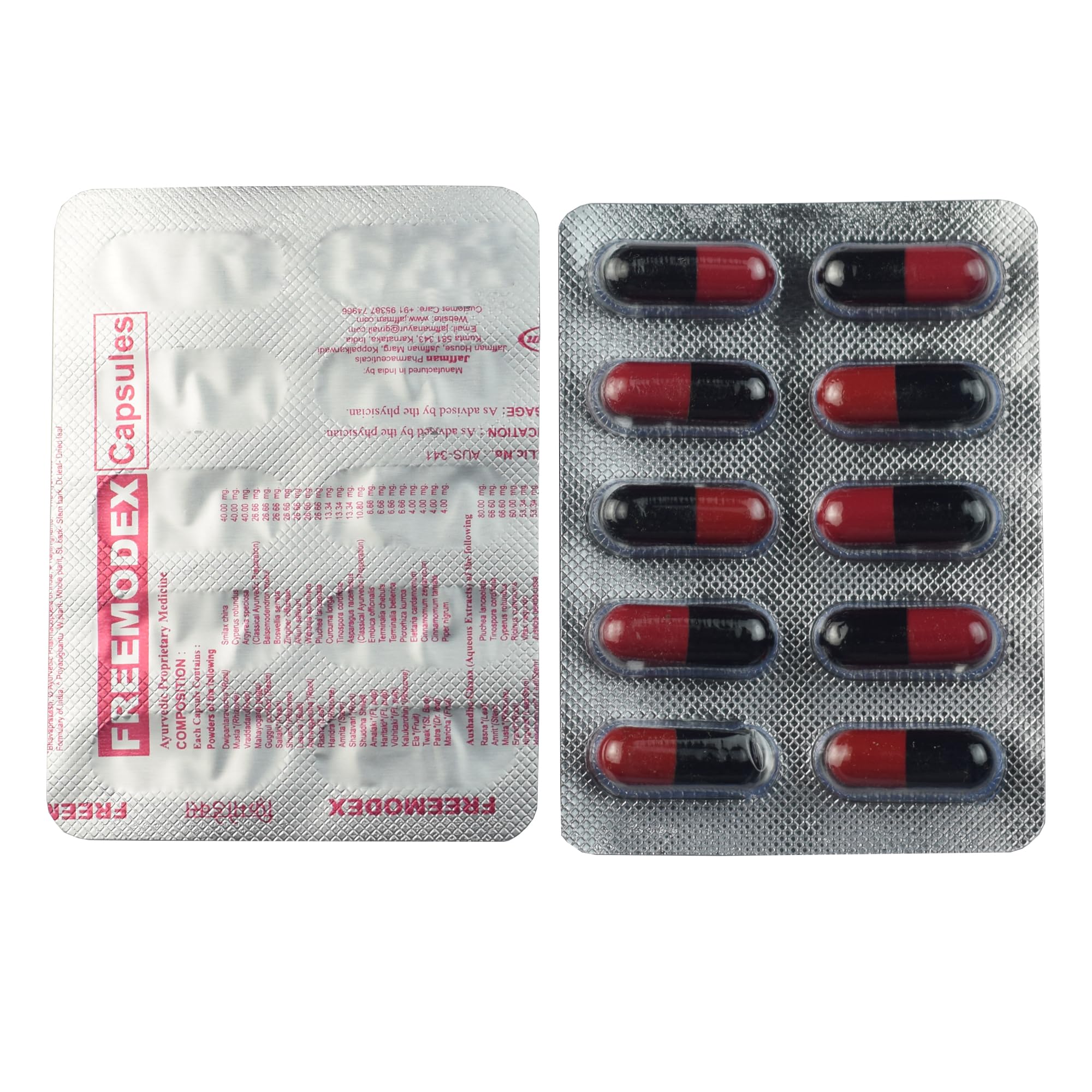 jaffman freemodex capsules 2 x 10's