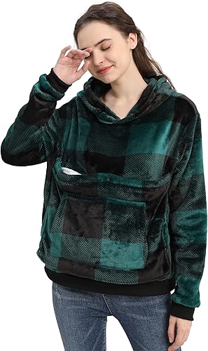 Sudadera con capucha para gatos, bolsa grande para mascotas, para cachorros y gatitos, para mujer