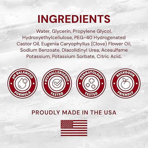 Miniatura 5 de Swiss Navy Anal Jelly Premium - Lubricante personal de 5 onzas, fórmula ultragruesa, no grasosa, a base de agua, fragancia natural de clavo,