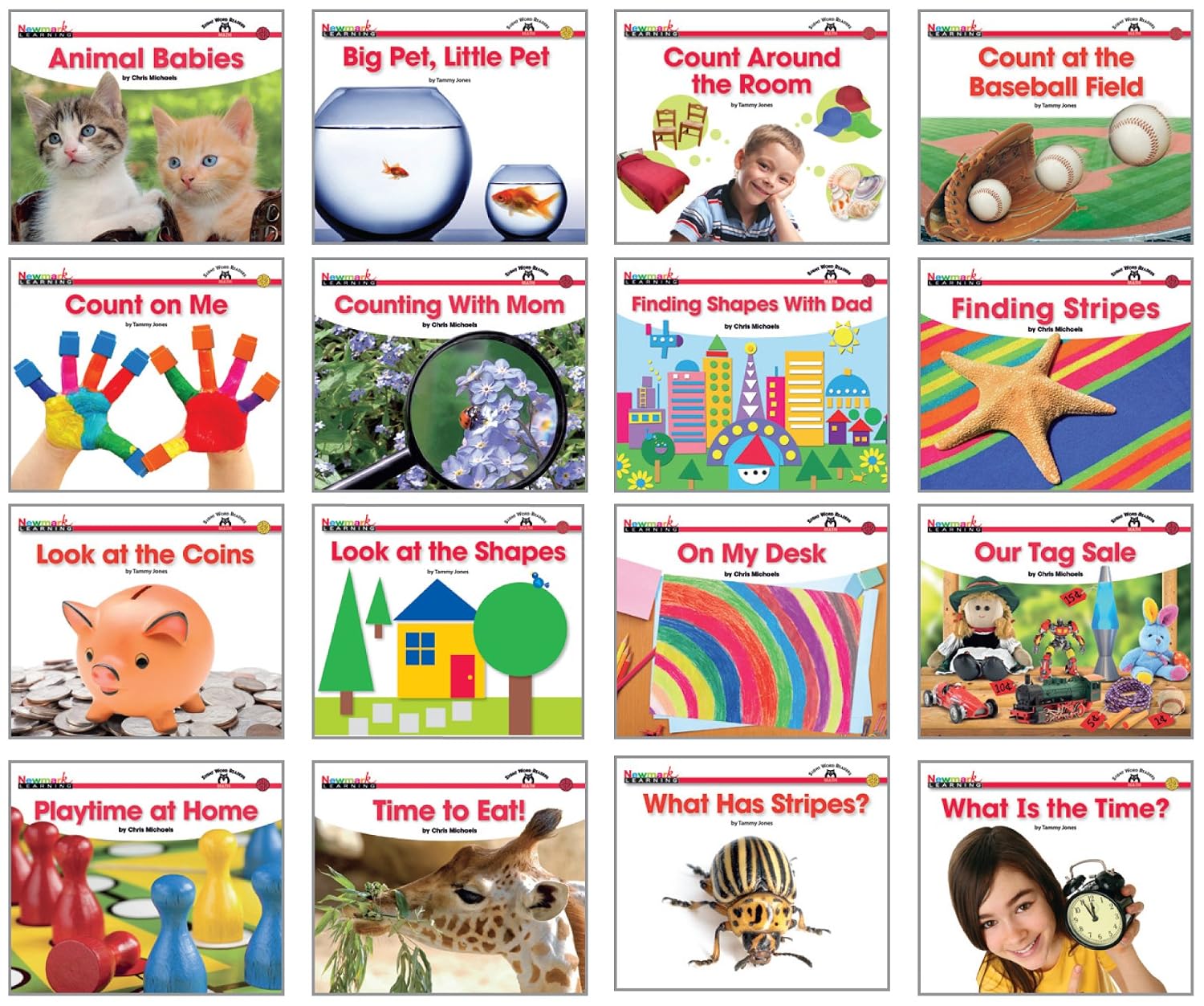 Sight Word Readers Math Single-Copy Set (1 copy of 16 titles): Various ...