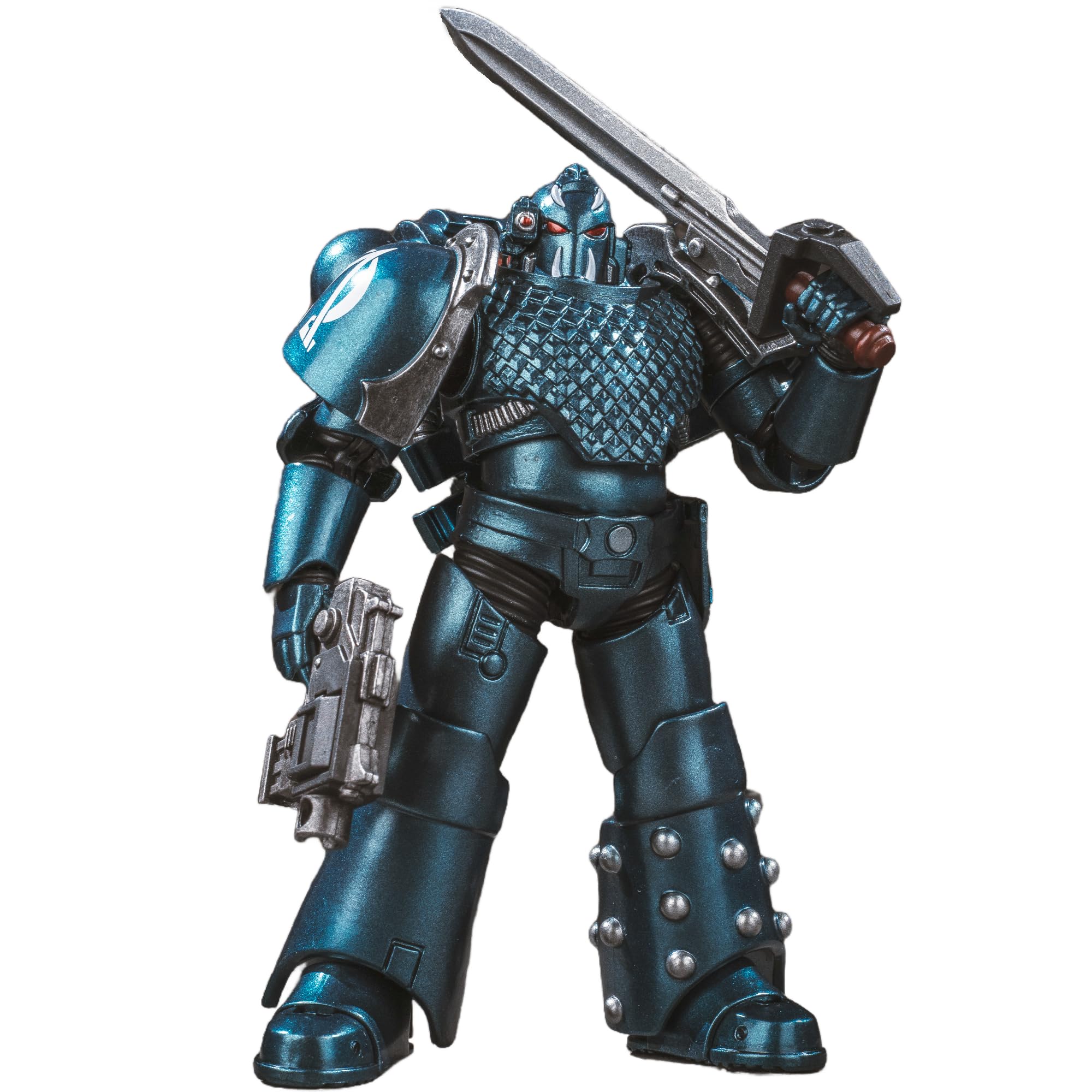 TOYVERSE JOYTOY 1/18 Figura d'azione Warhammer The Horus Heresy, Alpha Legion Headhunter Prime, Articolazioni mobili Modello di Personaggio, 15 anni e più