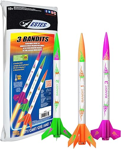 Estes Kit de cohetes modelo de 3 bandidos