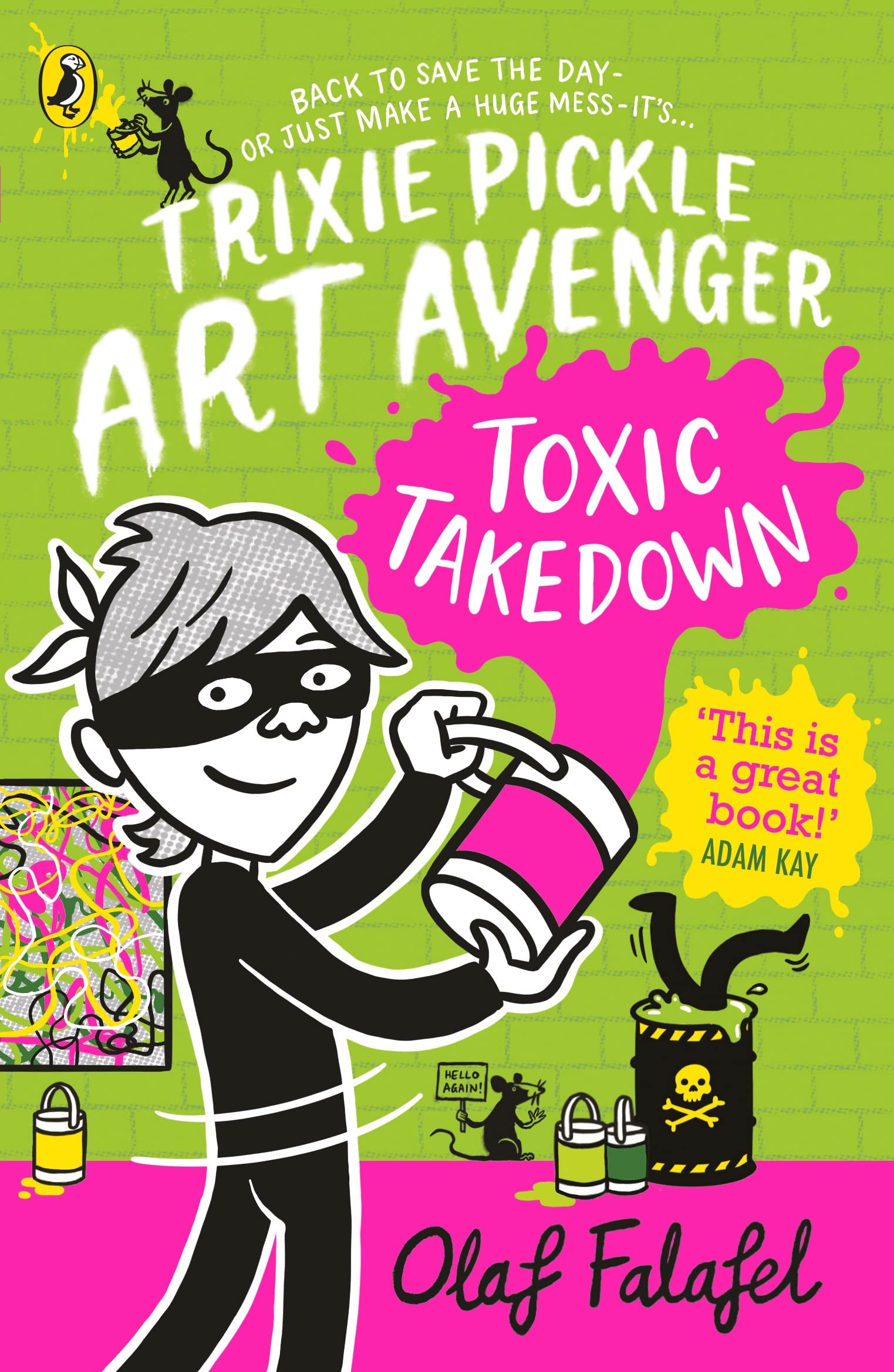 Trixie Pickle Art Avenger: Toxic Takedown Paperback – Import, 4 May 2023