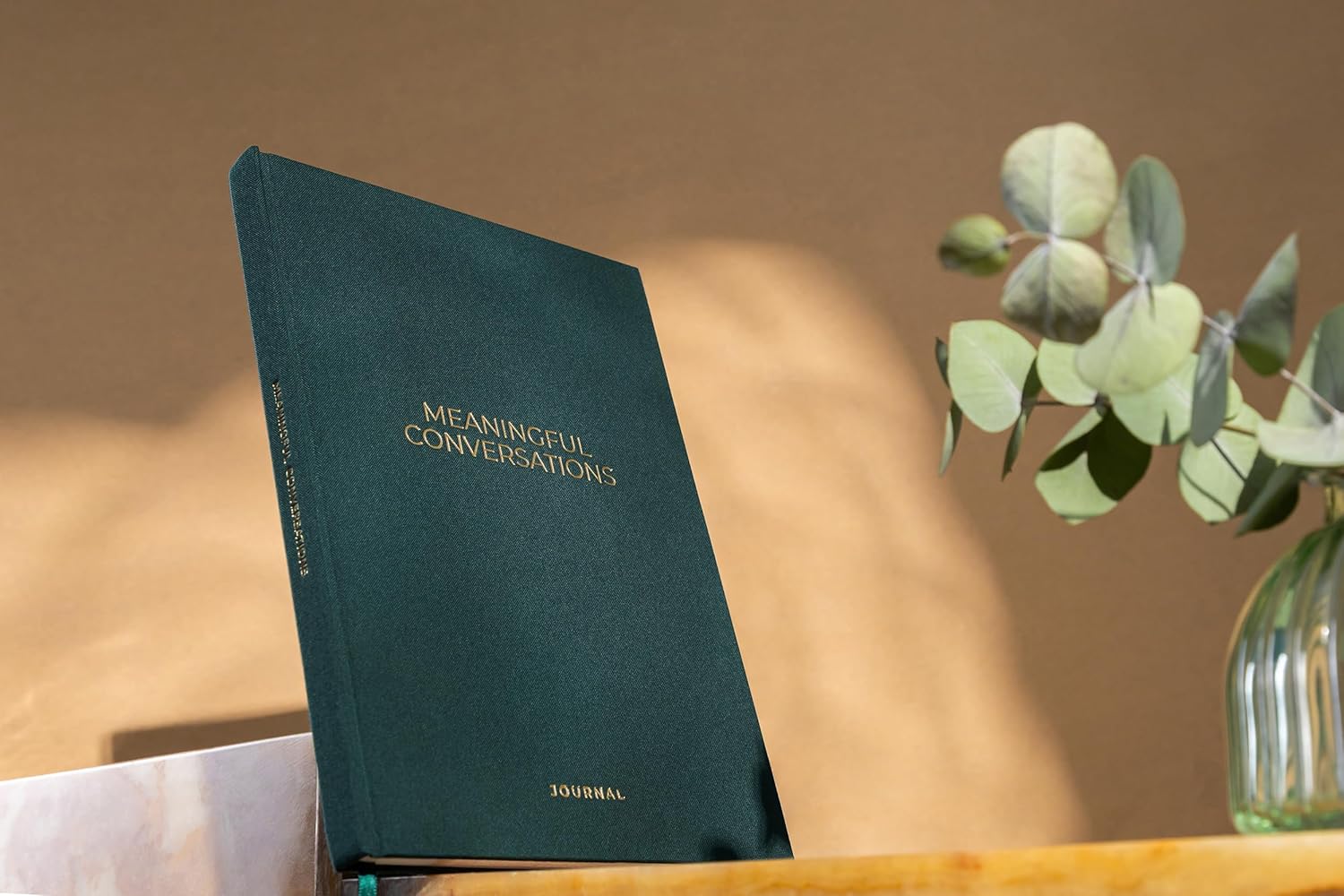 Meaningful Conversations: Guided Journal for Aging Parents (Green)
