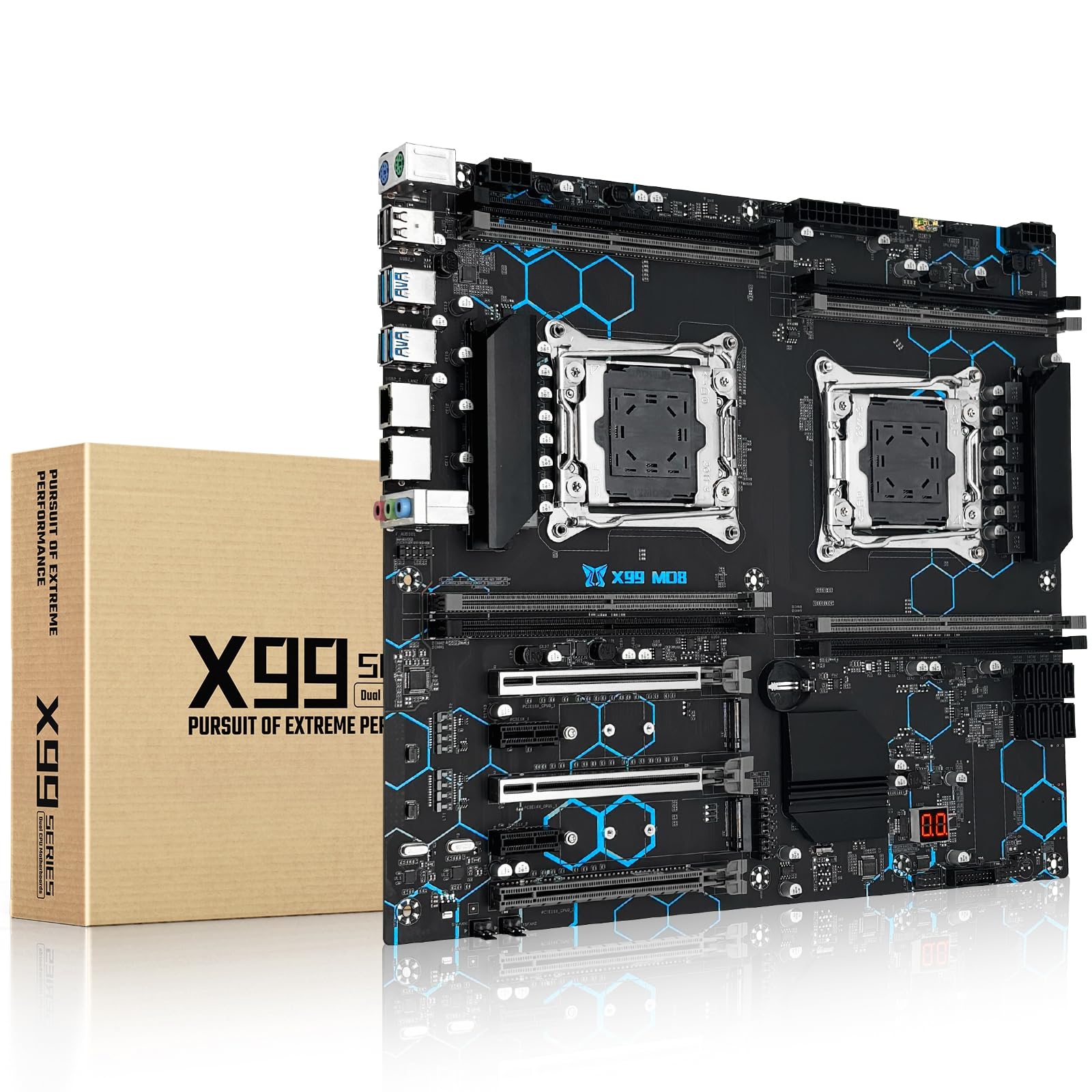 Amazon.com: MACHINIST X99 Dual CPU Motherboard LGA 2011-V3, for