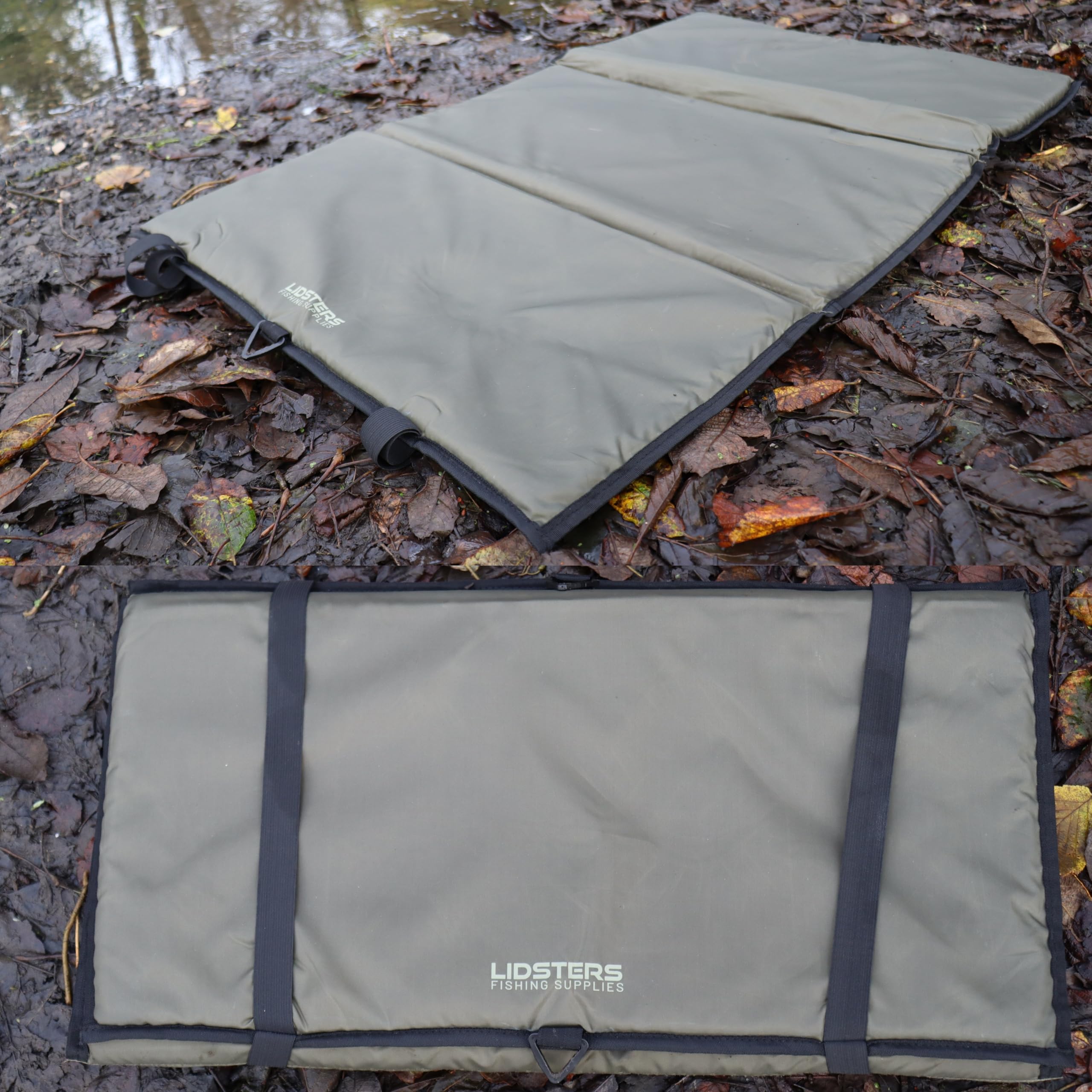 Lidsters Unhooking Landing MAT Green Padded Carp Fishing Tackle 95 x 60cm 15mm