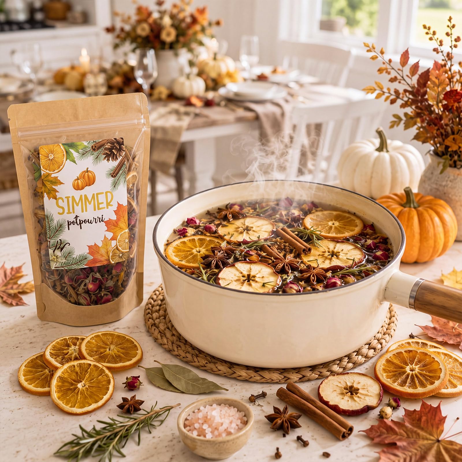 Loopeer 35 pezzi Autunno Simmer Potpourri Kit Autunno Donna Casa Regalo