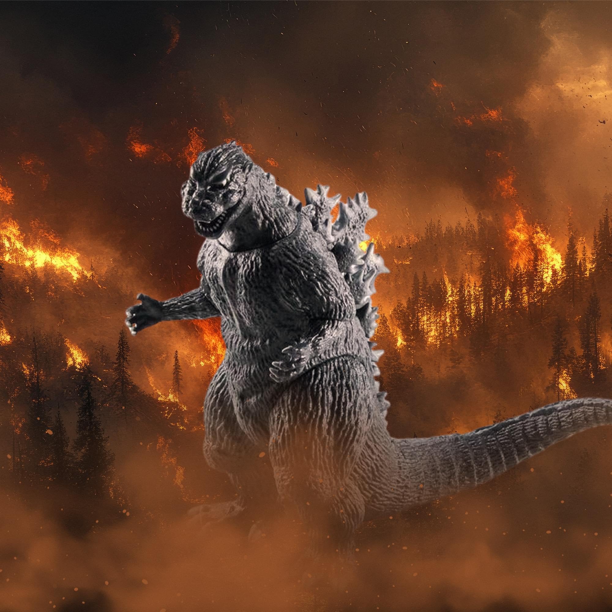 Banpresto Godzilla (1954) Toho Monster Series Monsters Roar Attack