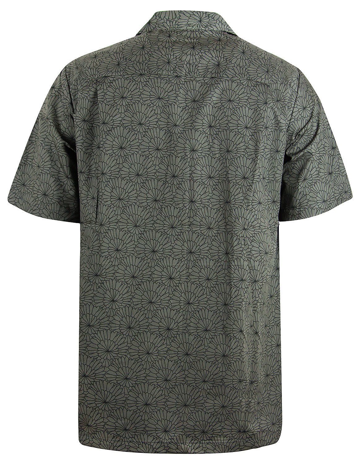 Pacific Legend Original Hawaiihemd, Kurzarm, Seaworld Vertikal, Khaki, XL