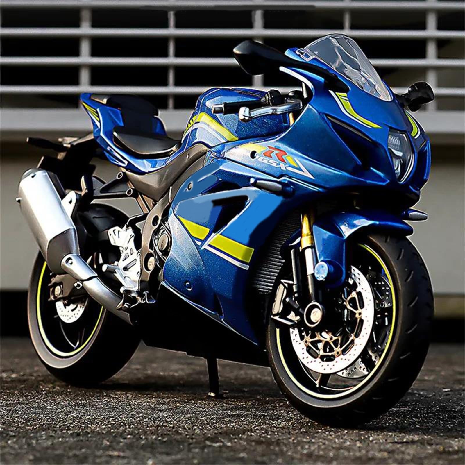 SEYXF Motorbike Toy Motorcycle Metal Model Collection Simulation Diecasts Gifts 1/12 for Suzuki GSXR1000(with Box)