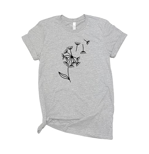 Dandelion T Shirt Womens T-Shirt Casual 